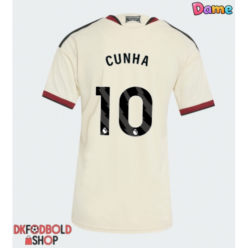 Manchester United Matheus Cunha #10 Tredje trøje Dame 2026-27 Kort ærmer